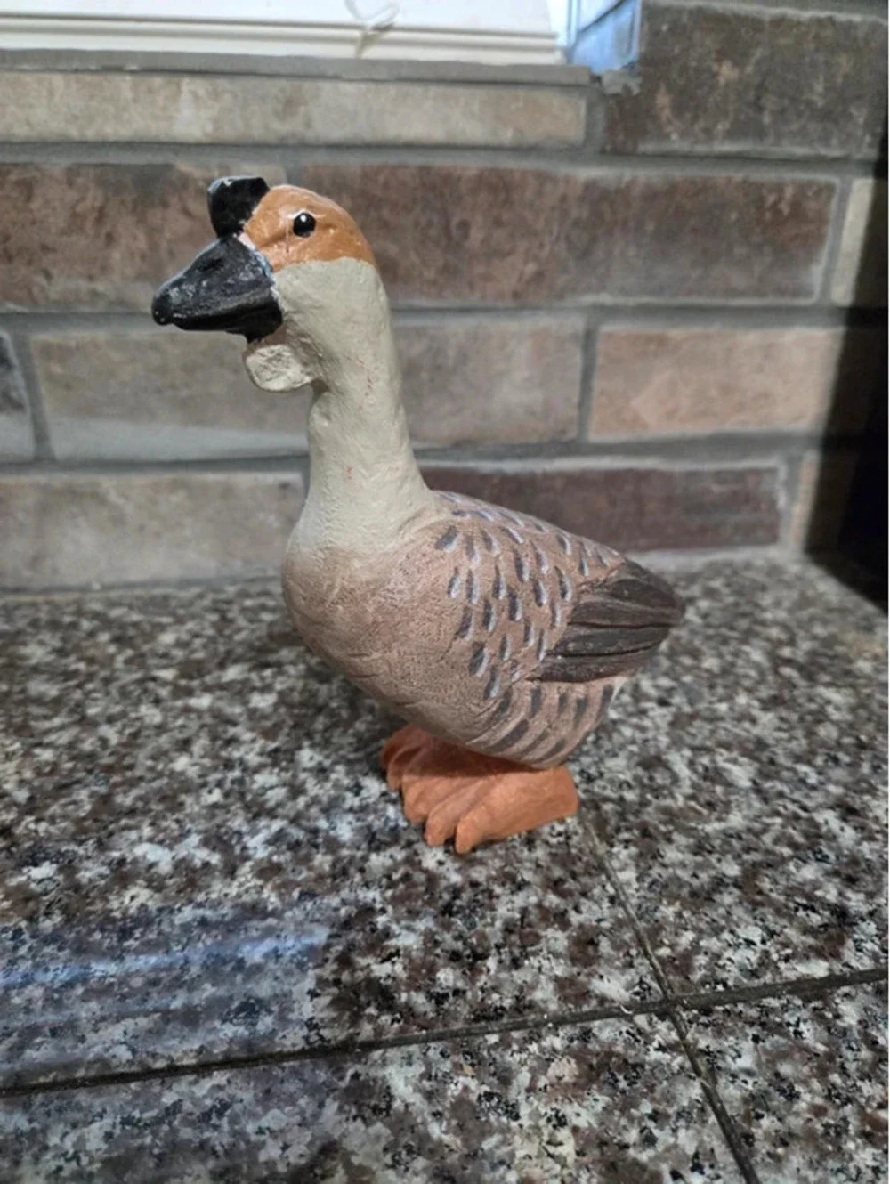 Handcarved Wodden goose